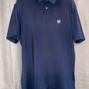 Peter Millar Navy Blue Polo